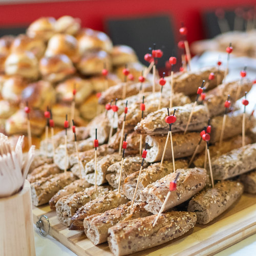 Pintxos y aperitivos para eventos